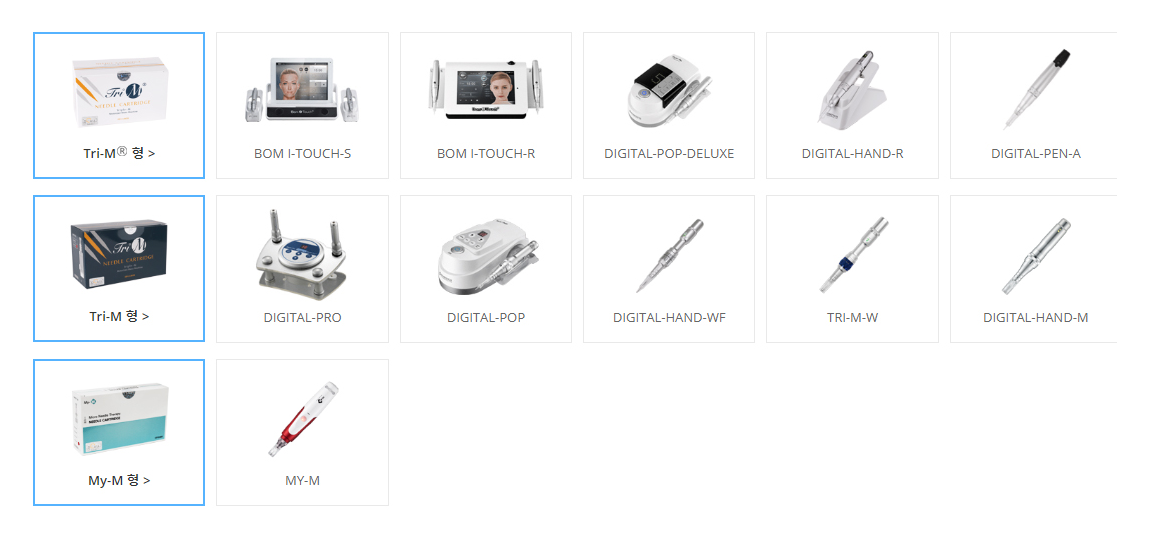 bomtec-Triple-M Meso Machine NEEDLE CARTRIDGE series