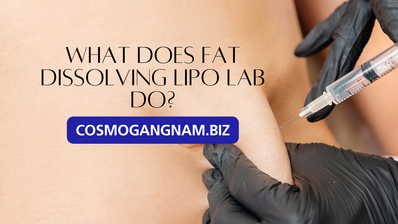What Does Fat Dissolving Lipo Lab Do?